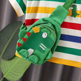 ست سه تکه تیشرت و شلوارک و کیف دراگون