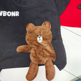 تیشرت و شلوارک بچگانه طرح خرسی برجسته