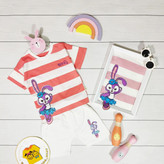 تیشرت و شلوارک خرگوشی بچگانه