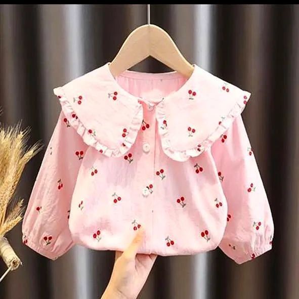 شومیز گیلاسی دخترانه