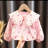 شومیز گیلاسی دخترانه