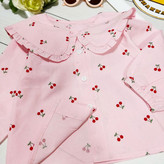 شومیز گیلاسی دخترانه