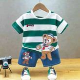 ست تیشرت و شلوارک بچگانه خرس داکفی