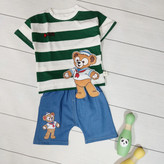 ست تیشرت و شلوارک بچگانه خرس داکفی