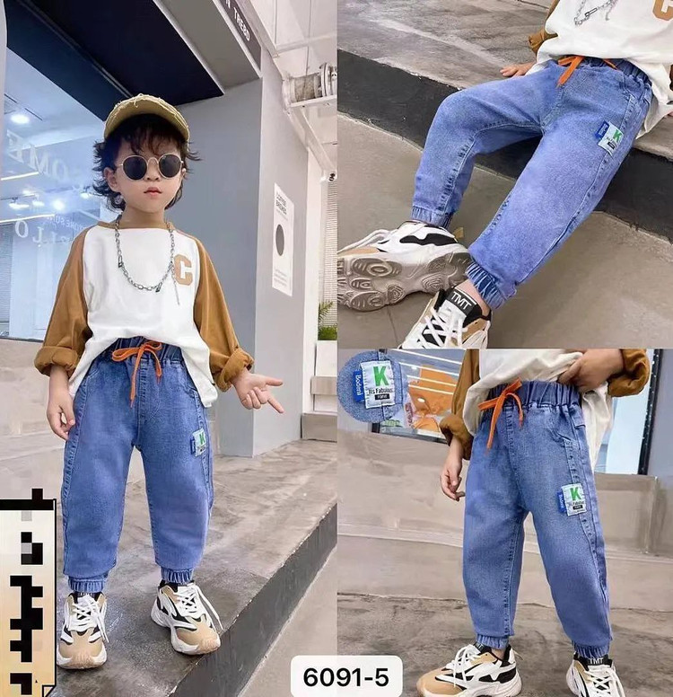 شلوار جین گت دار بچگانه