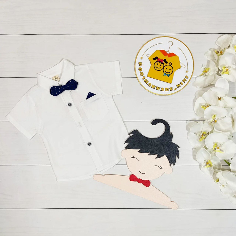 ست پیراهن و پاپیون بچگانه