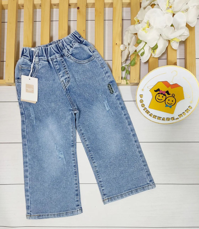 شلوار جین بگ دخترانه