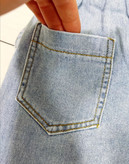 شلوار جین مام استایل بچگانه