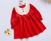 سارافون قرمز دخترانه