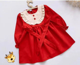 سارافون قرمز دخترانه