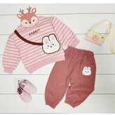 ست دورس و شلوار خرگوشی بچگانه