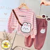 ست دورس و شلوار خرگوشی بچگانه