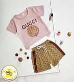 ست تیشرت شلوارک گوچی بچگانه