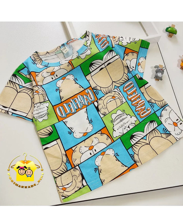 تیشرت گارفیلد بچگانه