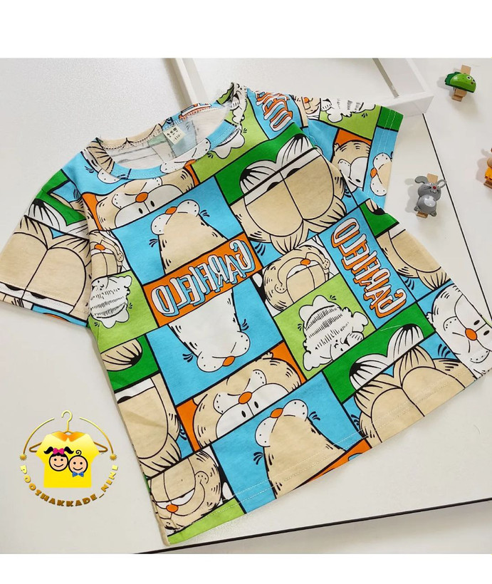 تیشرت گارفیلد بچگانه