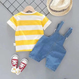 ست تیشرت و بیلر بچگانه