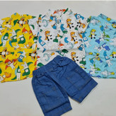 ست بلوز و شلوارک هاوایی بچگانه