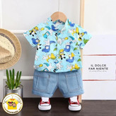 ست بلوز و شلوارک هاوایی بچگانه