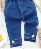 شلوار جین دخترانه بچگانه