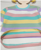 ست بلوز و بیلرسوت جین دخترانه