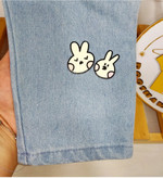 ست بلوز و بیلرسوت جین دخترانه