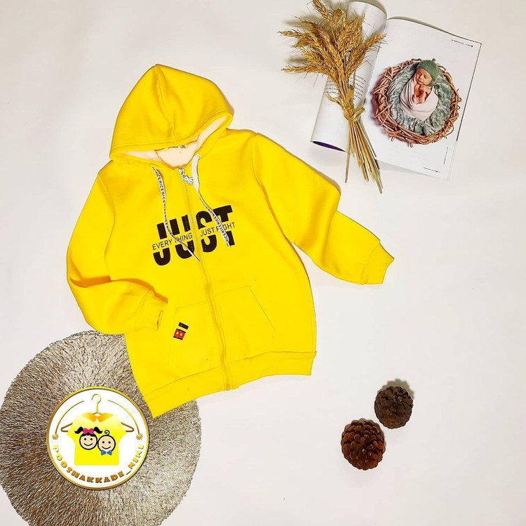 سوییشرت کلاهدار اسپرت دخترانه پسرانه