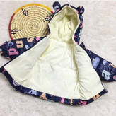 کاپشن ضدآب لاینردار بچگانه