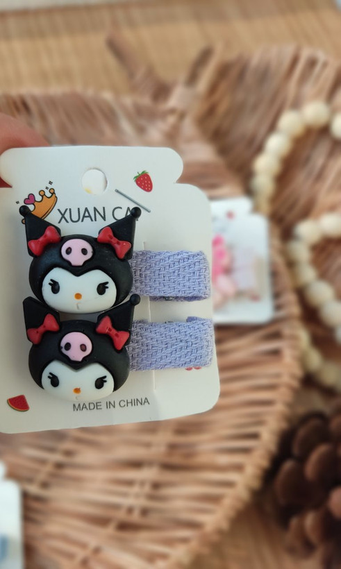 گیره مو کرومی و دوستان