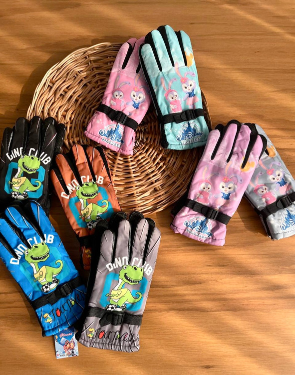 دستکش ضدآب خزدار بچگانه