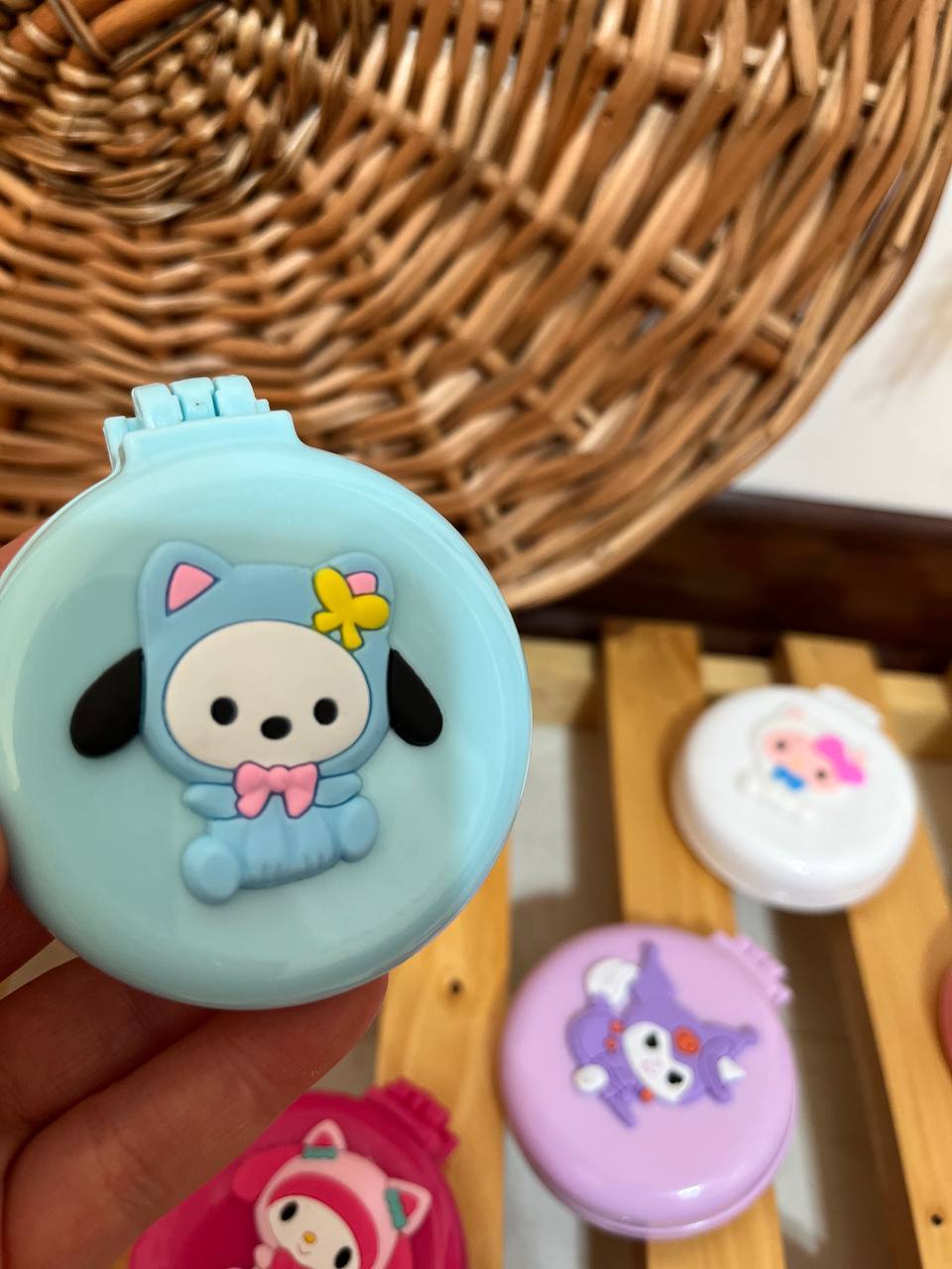 آینه و برس کرومی