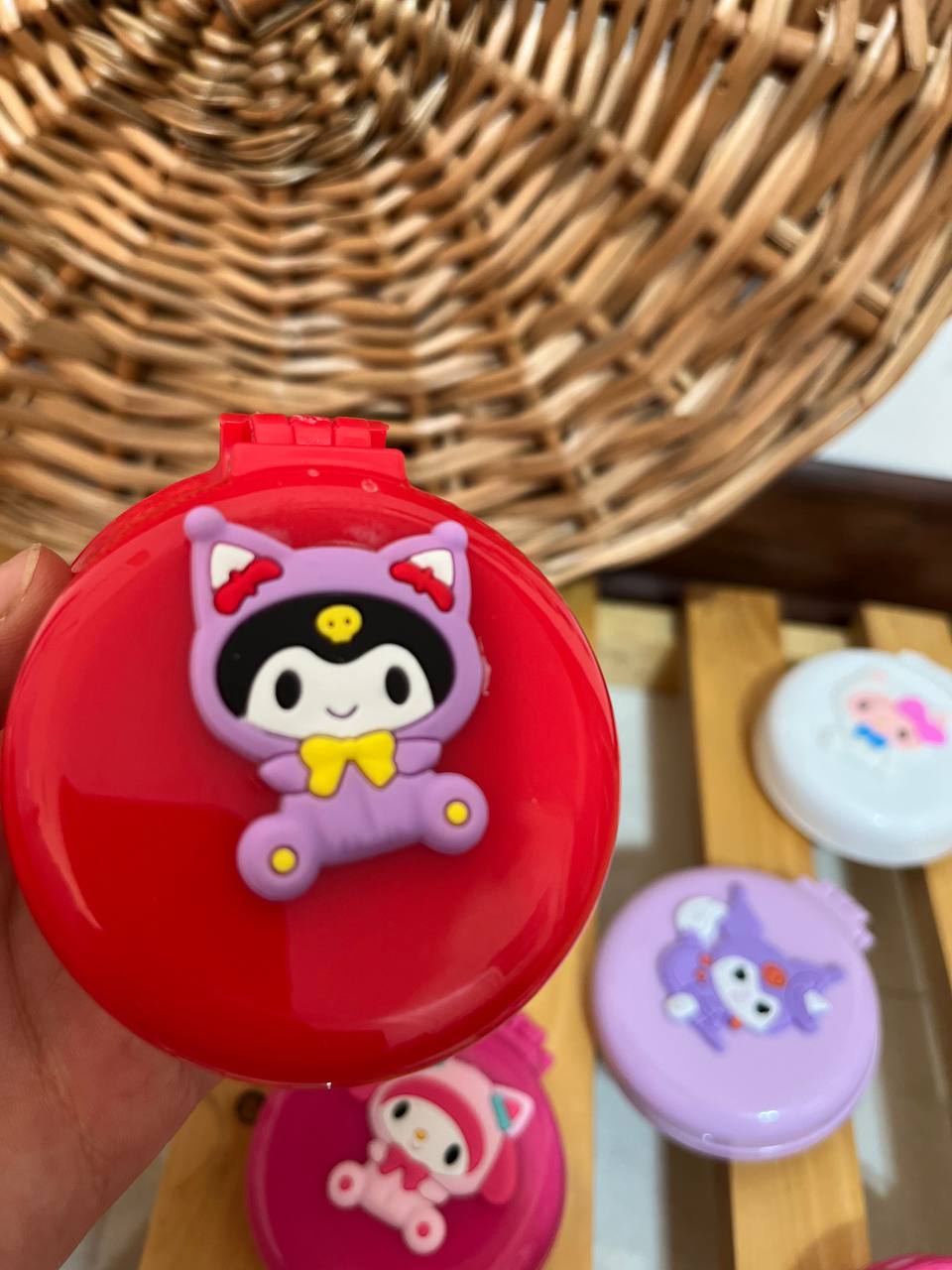 آینه و برس کرومی