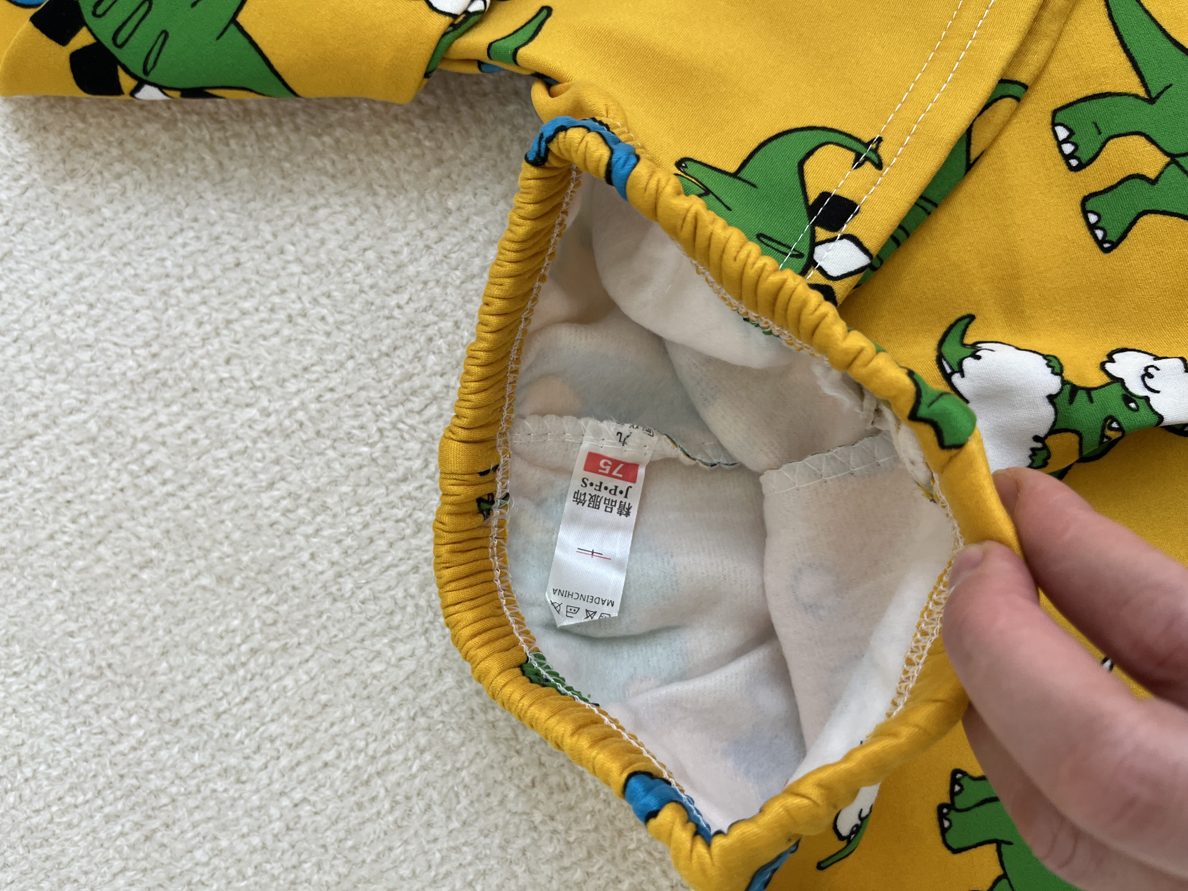 بلوز و شلوار تومرک دایناسوری