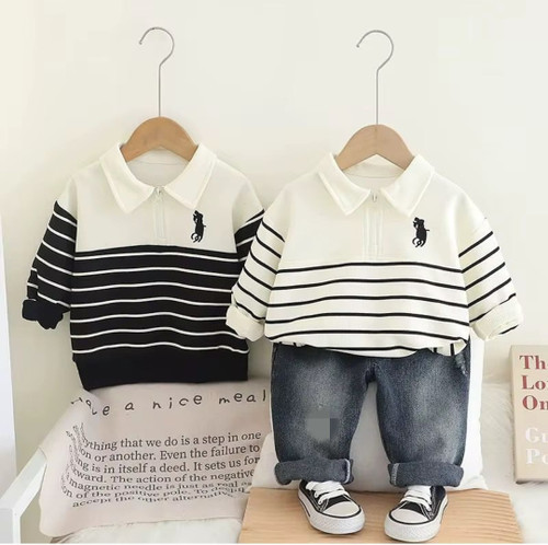 ست پولوشرت و شلوار جین برند polo