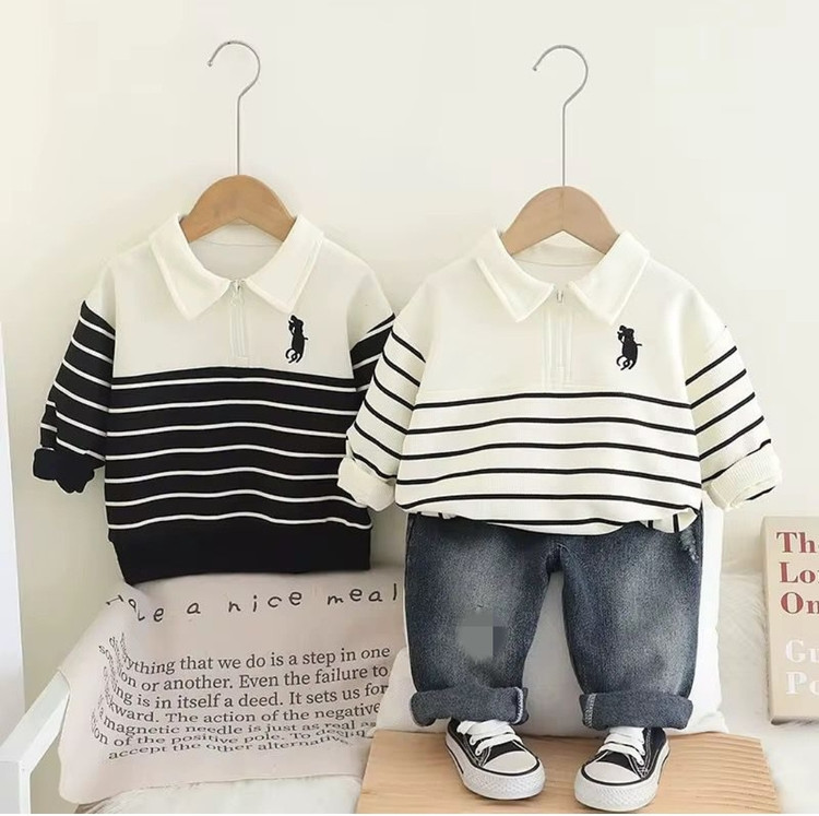 ست پولوشرت و شلوار جین برند polo