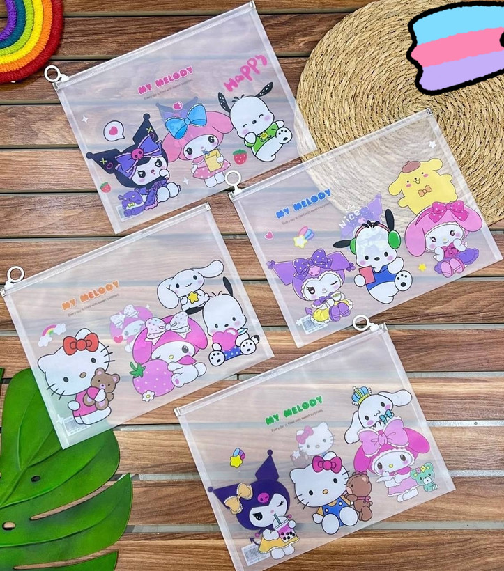 پوشه زیپ دار کرومی