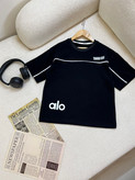 تیشرت مشکی محرمی پسرانه طرح alo 483