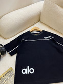 تیشرت مشکی محرمی پسرانه طرح alo 483